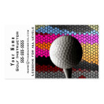 Golf Instruction Business Card Templates