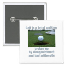 Golf is a lot of walking button