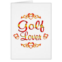 Golf Lover Cards