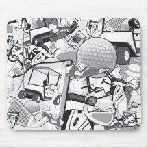 Golf Lovers Mousepad