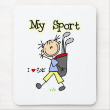 Golf My Sport Mouse Mats