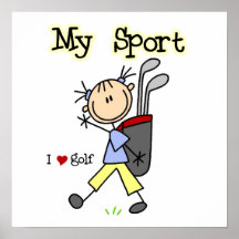 Golf My Sport Posters