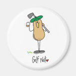 Golf Nut Refrigerator Magnets