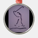 Golf ornament