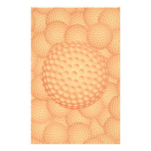 golf pile custom stationery