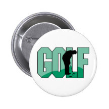 Golf Pinback Button