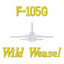 Golf Polo W/F-105G and Call Sign