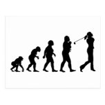 Golfer Postcard