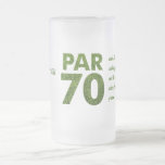 Golfers 70th Birthday Party Par 70 Gift Mug