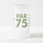 Golfers 75th Birthday Party Par 75 Coffee Mugs