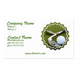 Golfing Business Card