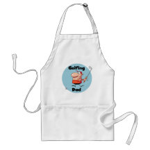 Golfing Dad Tshirts and Gifts Aprons