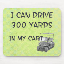 Golfing Drive Mouse Mats