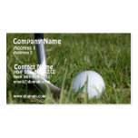 Golfing Photo Business Card
