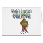 Golfing World's Greatest Grandpa Card