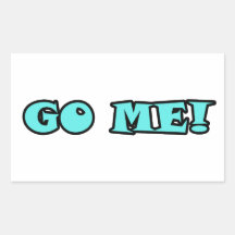 GOME RECTANGLE STICKERS