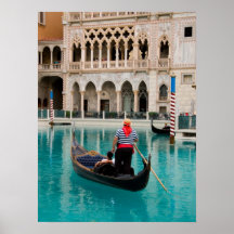 Gondolas Las Vegas Poster #2