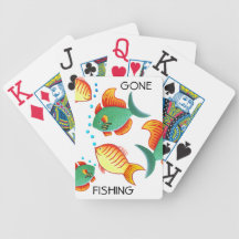 Gone Fishing Deck Of Cards