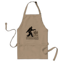 Gone Squatchin Aprons