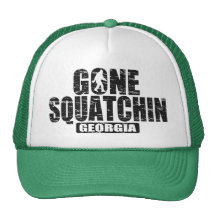 Gone Squatchin GEORGIA (distressed) Hat