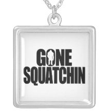 Gone Squatchin Personalised Necklace