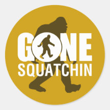 Gone Squatchin Sticker