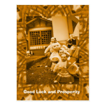 Good Luck and Prosperity, Musicians Postcards