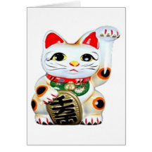 Good Luck Cat Card