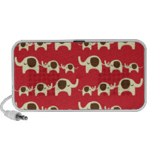 Good luck elephants cherry red Doodle speaker