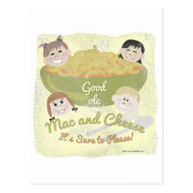Good Ole Mac and Cheese Postcards