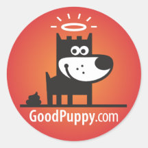 GOOD PUPPY Sticker