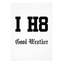 good weather invitations