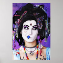 Goofy Geisha Poster