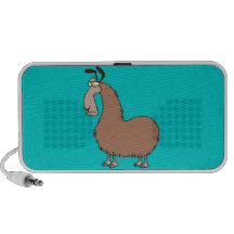 goofy llama cartoon mp3 speaker