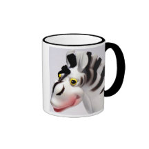Goofy Zebra Mugs