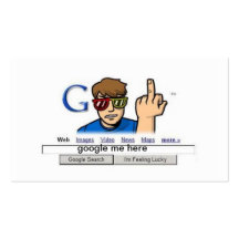 GOOGLE ME HERE BUSINESS CARD