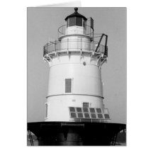 Goose Rocks Lighthouse Greeting Card