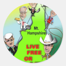 GOP Ascent of New Hampshire Sticker