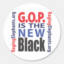 GOP is the New Black - Sticker