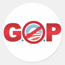 GOP - NObama Stickers