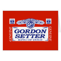 Gordon Setter Cards