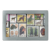 Gordon Setter Stamps Belt Buckle