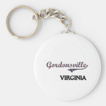 Gordonsville Virginia City Classic Key Chain