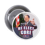 Gore Re-elect Button 
