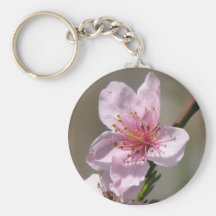 Gorgeous  Raspberry Bloom Keychain