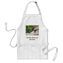 Gorilla chef aprons