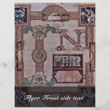 Gospel Book Incipit To The Gospel Of John, The Eva Flyers