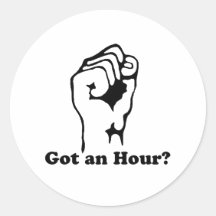 Got and Hour? Stickers