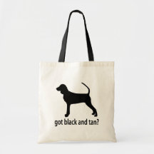 Got Black and Tan Canvas Bag