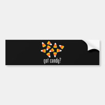 got candy? (Candy Corn) Bumper Stickers